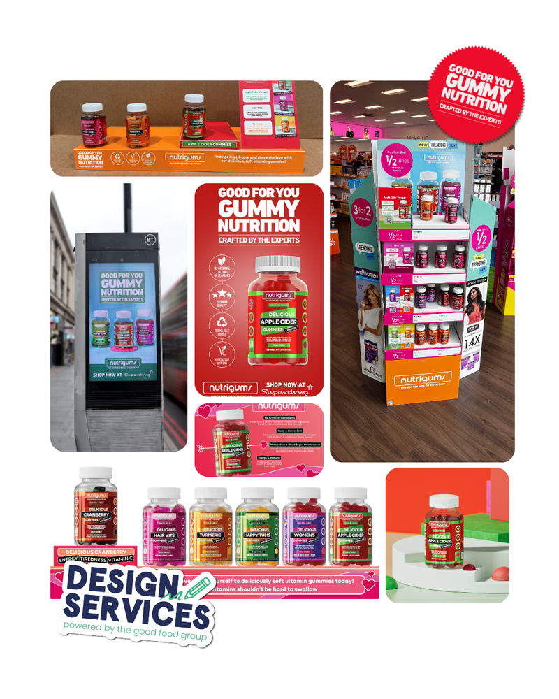 Nutrigums: In-Store & OOH